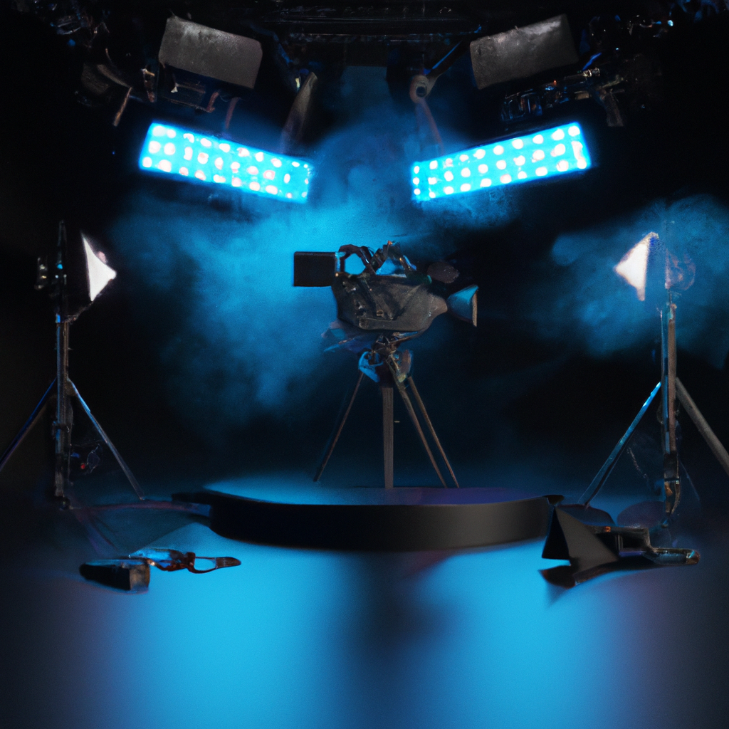 Estudio fotográfico minimalista en Santiago de Chile con paredes blancas, luz natural y set profesional